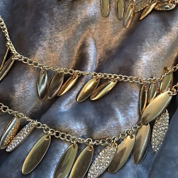 Reversible Gold Three layer Necklace! - Picture 2 of 7